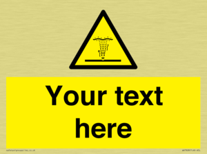 Custom warning geyser water jet